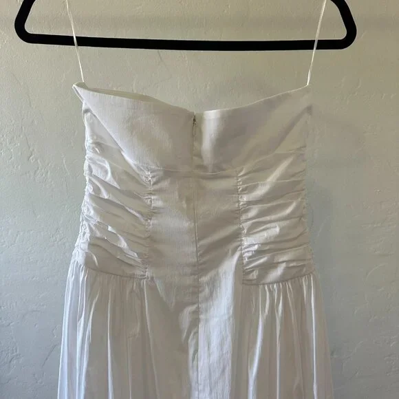 Mango Strapless Midi Dress - Picture 6 of 11